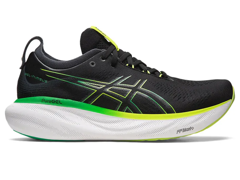 Asics GEL-NIMBUS 25 Black/Lime Zest (1011B547.003)