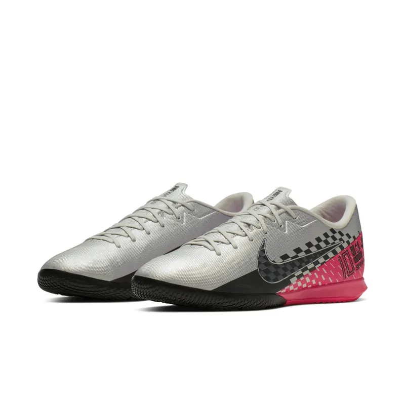 Nike Mercurial Vapor 13 Academy IC Neymar Jr Chrome/Red Orbit-Platinum Tint-Black (AT7994-006)
