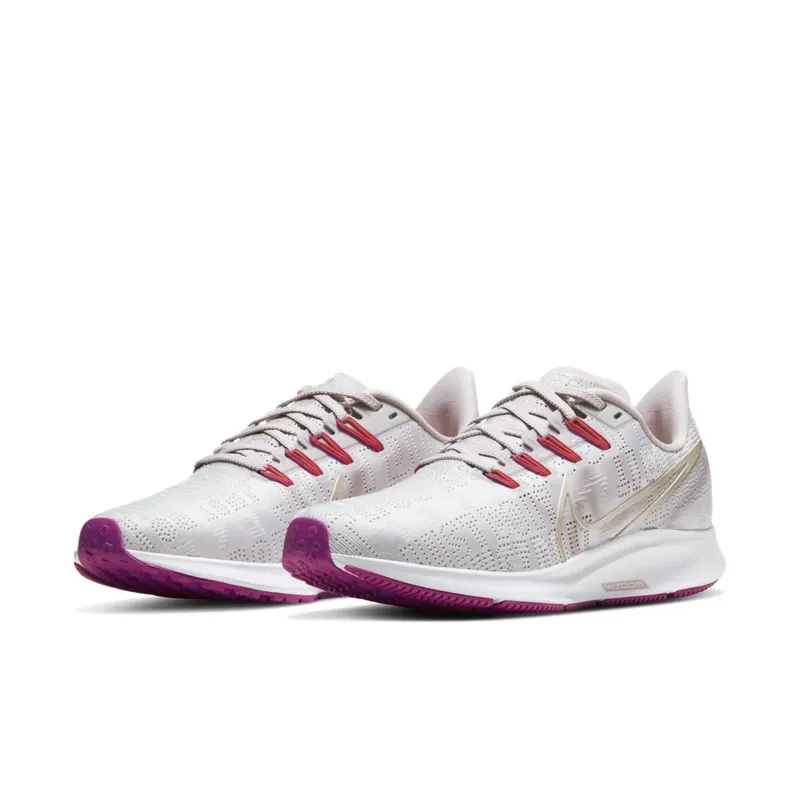 Nike Air Zoom Pegasus 36 Premium Vast Grey (W) Vast Grey/Platinum Violet/Fire Pink (BQ5403-004)