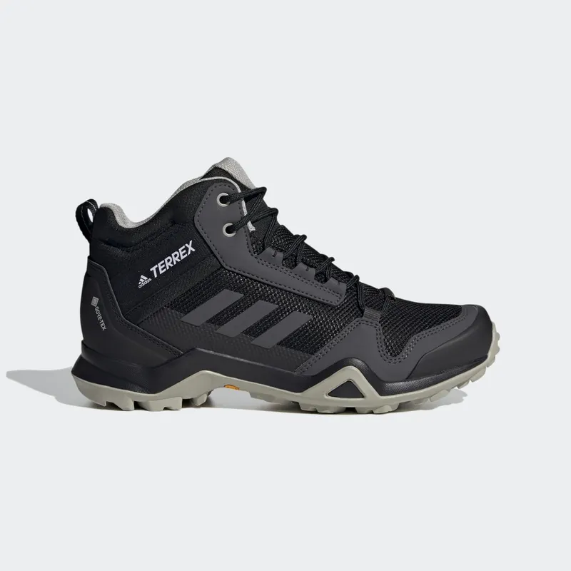 adidas Terrex AX3 Mid GORE-TEX Hiking Core Black / Dgh Solid Grey / Metal Grey (EF3365)