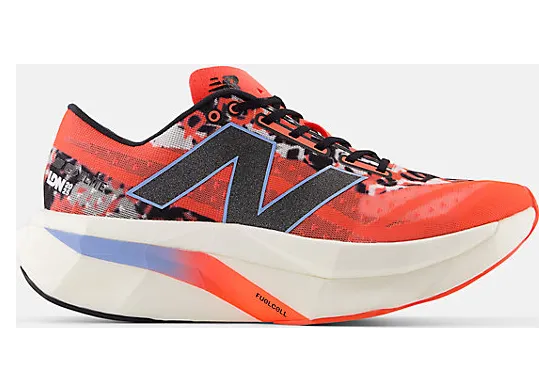 NEW BALANCE TCS London Marathon FuelCell SuperComp Elite v4 “Urgent Red / White / Black” (WRCELLM4)