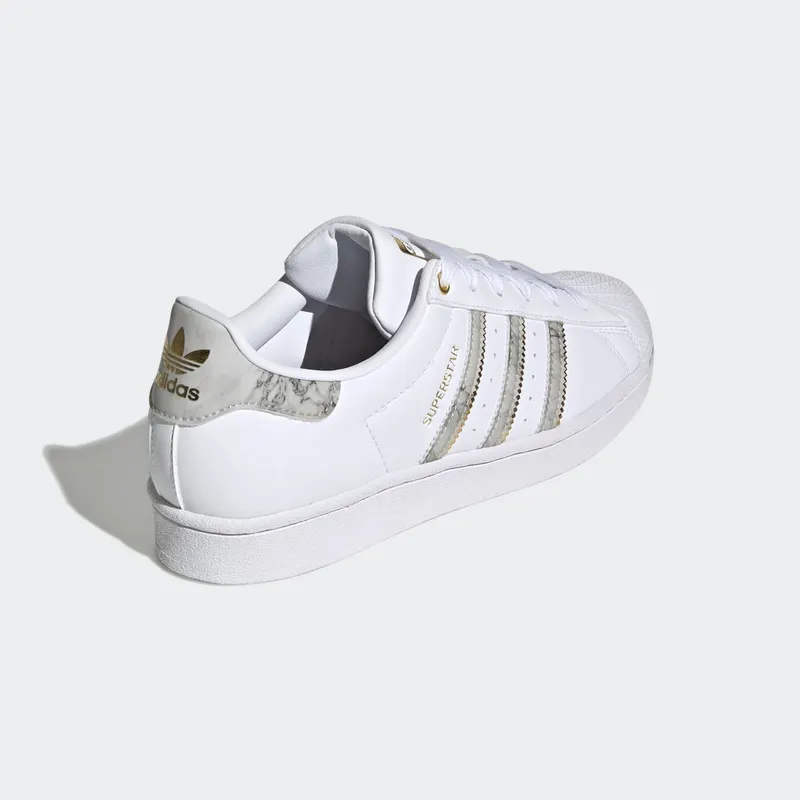 Adidas Superstar Cloud White / Gold Metallic / Cloud White (GX1839)