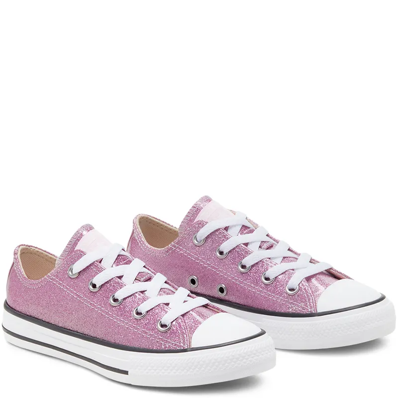 Converse Big Coated Glitter Chuck Taylor All Star Low Top (668467C)