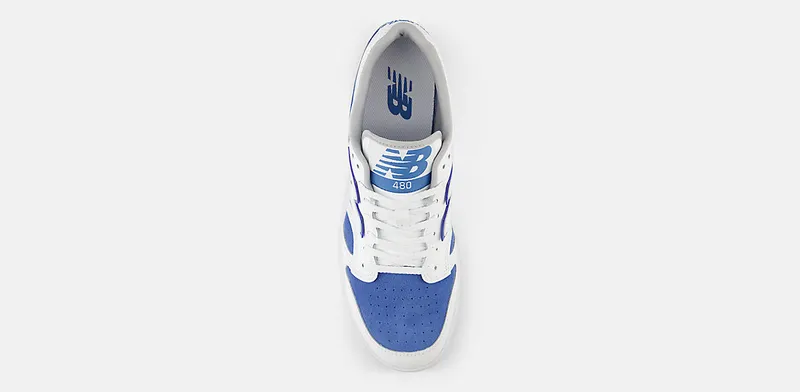 New Balance 480 “White Royal Blue Suede” (BB480LRB)