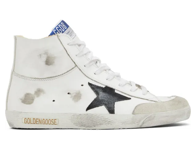 Golden Goose White Francy Penstar Sneakers (GMF00176.F001103.104)