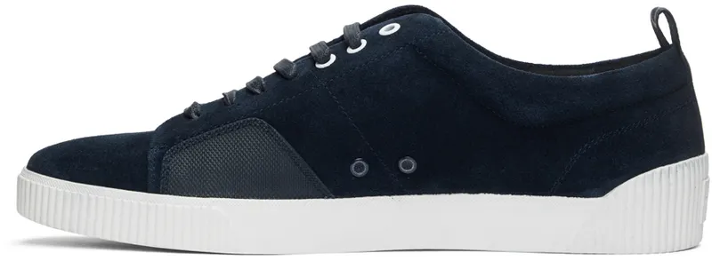 Hugo Black Suede Zero Tennis (50433502)
