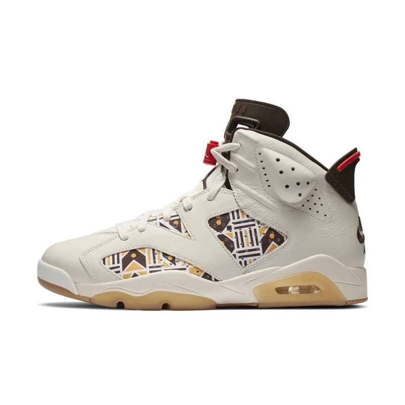 Air Jordan 6 ‘Quai 54’ Sail Brown (2020) (CZ4152-100)