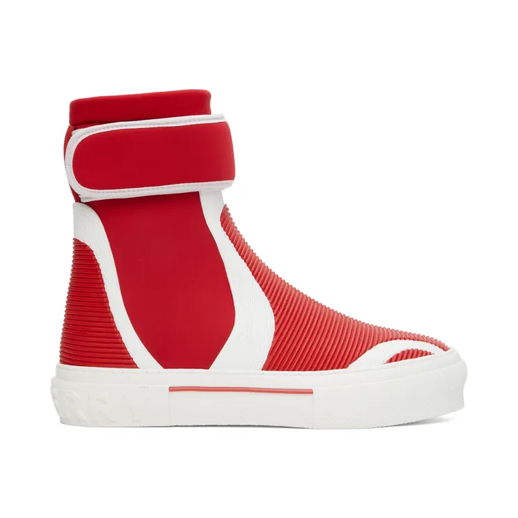 Burberry Red Sub High-Top Sneakers (8052337)