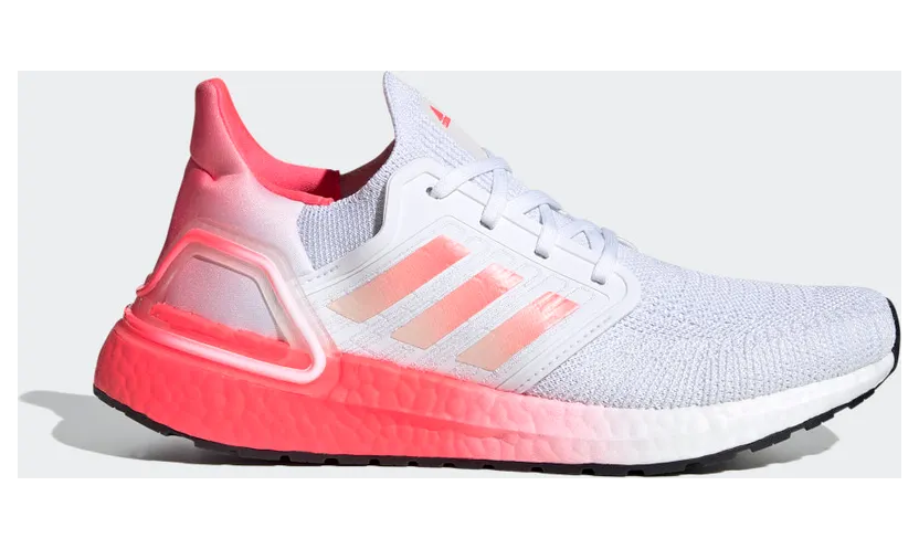 Adidas UltraBoost 20 ‘White Signal Pink’ Cloud White/Signal Pink/Signal Pink (EG5201)