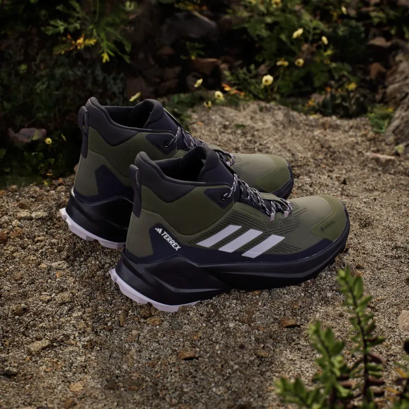 Adidas Terrex Trailmaker 2.0 Mid GORE-TEX Hiking Olive Strata / Silver Dawn / Aurora Black (IE9067)