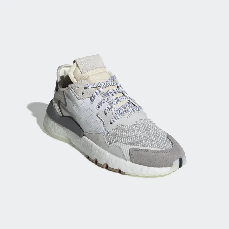 adidas Nite Jogger White Grey Footwear White/Crystal White/Core Black (CG5950)