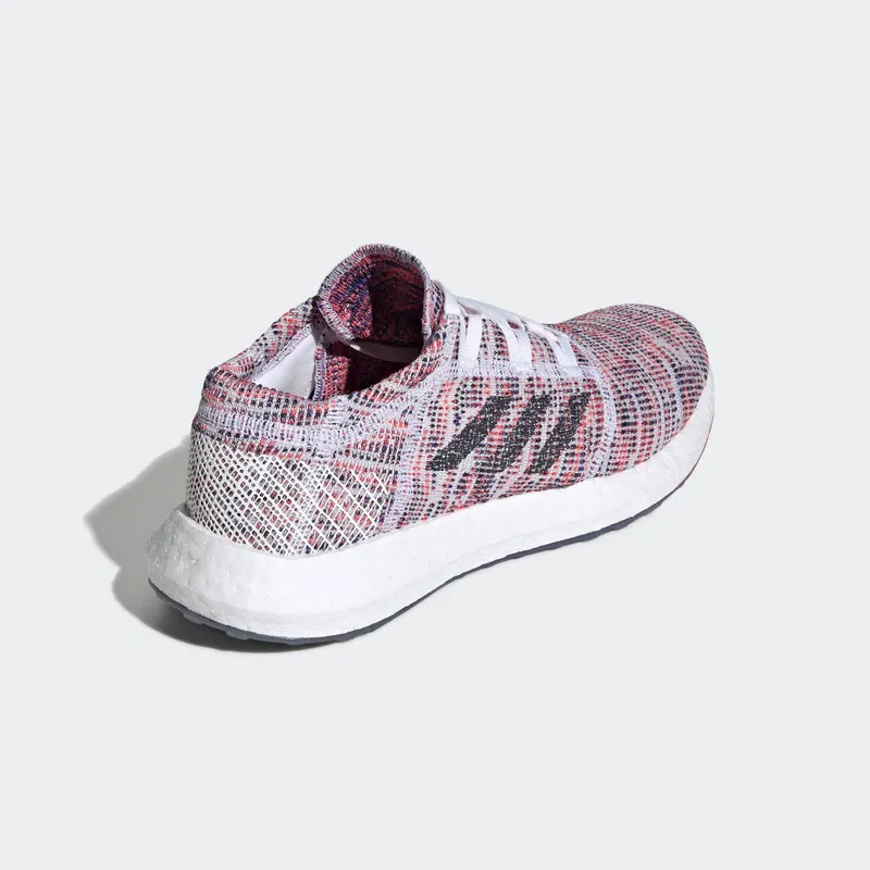 adidas Pureboost Go Cloud White Shock Red (W) Cloud White/Legend Ink/Shock Red (B75829)