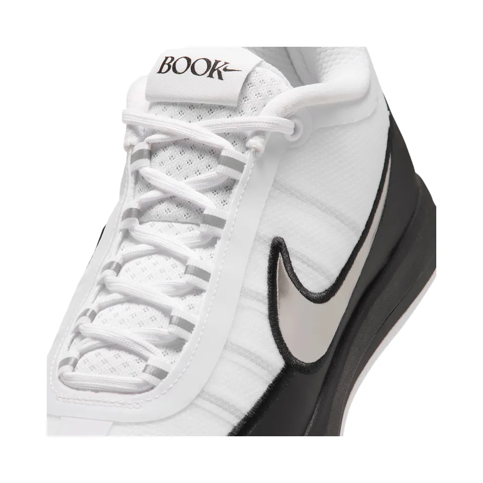 Nike Book 2 TB – “White / Metallic Silver / Black” (IZ2372-109)