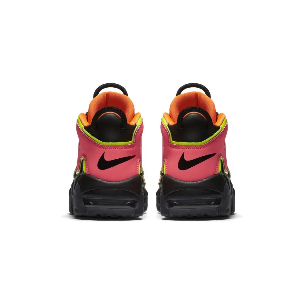 Nike Air More Uptempo Hot Punch (W) Black/Hot Punch-Volt (917593-002)