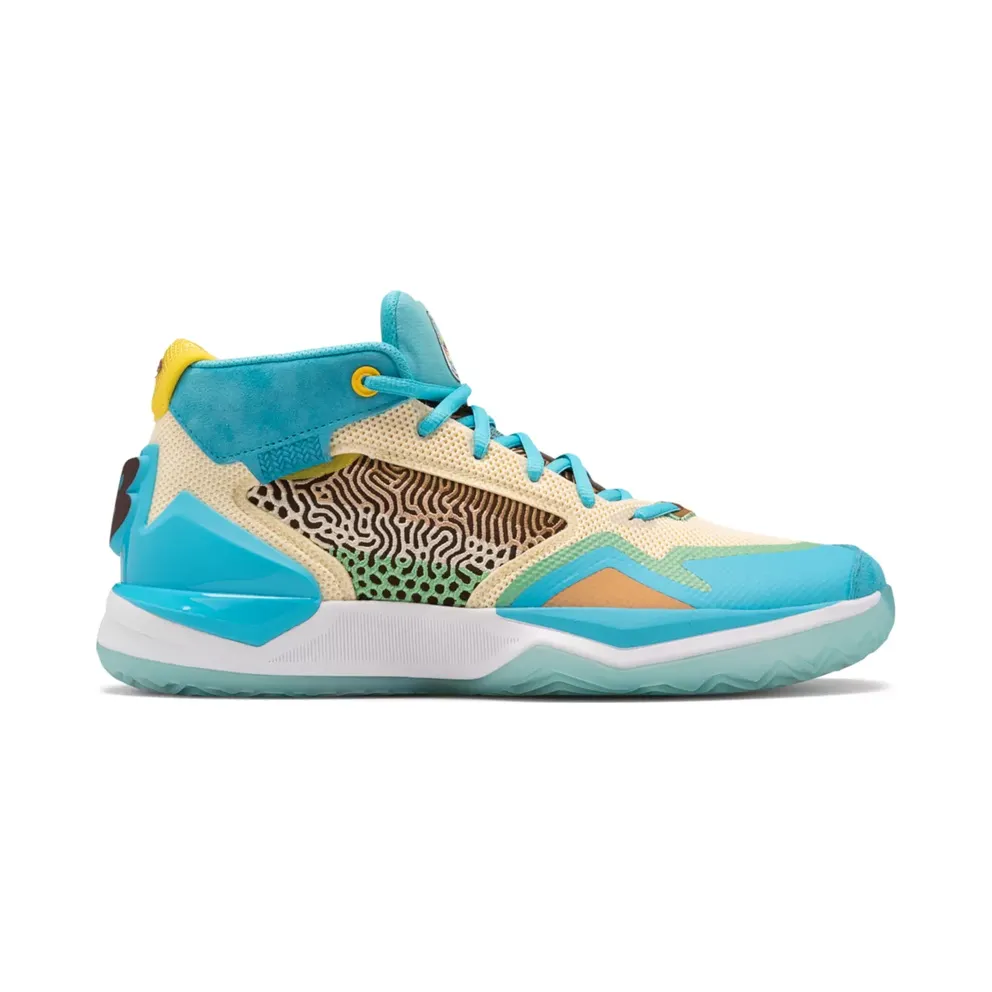 New Balance KAWHI – MORENO VALLEY Blau/Gelb/Braun/Weiß (BBKLSWB1)