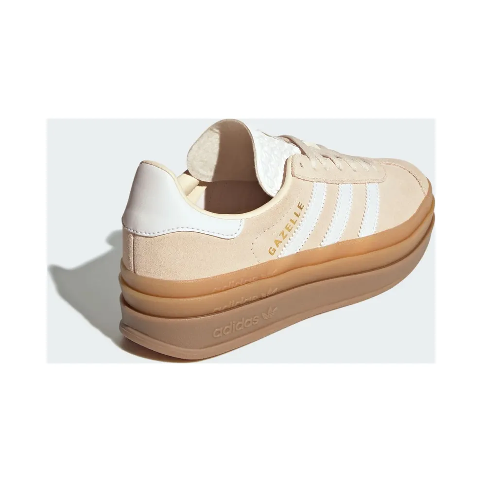 Adidas Gazelle Bold Wonder White / Cloud White / Gold Metallic (JP9288)