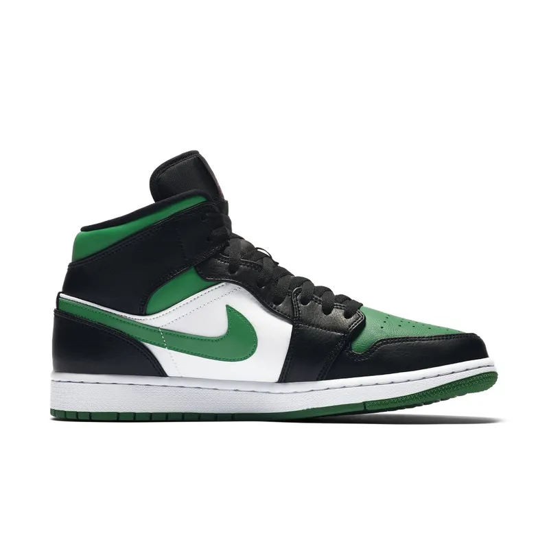 Air Jordan Nike AJ I 1 Mid Pine Green (2019) (554724-067)