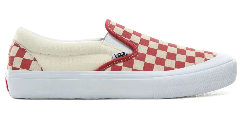 VANS Checkerboard Slip-on Pro Schoenen (Wit)