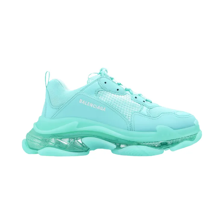 Balenciaga Triple S Clear Sole Green (541624W2GA14500)