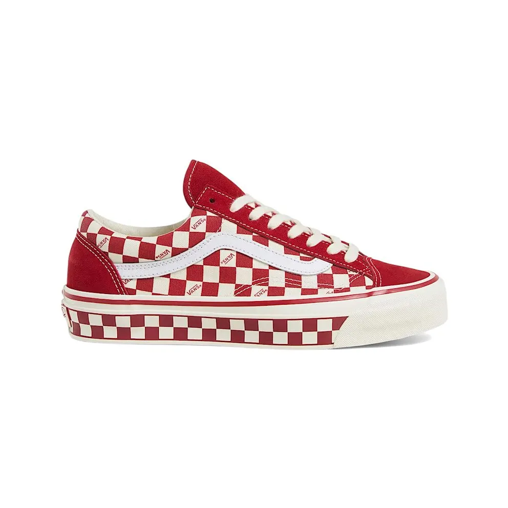 Vans Old Skool 36 Premium Checkerboard Chili Pepper Red (VN000D57ERY)