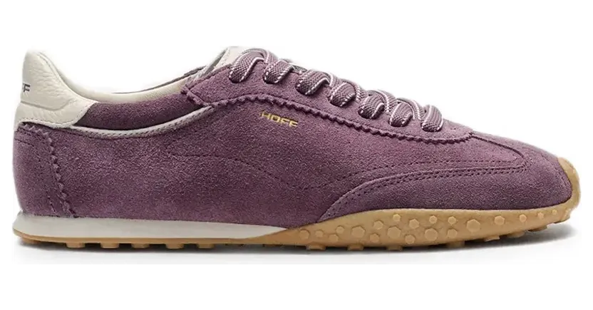 Hoff Bridge suède sneakers met logoprint – Paars (22661426)