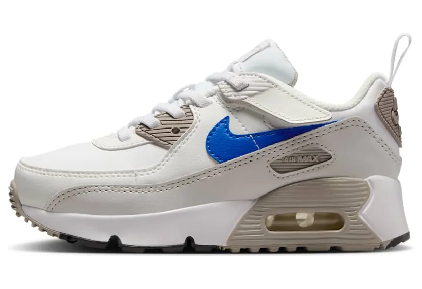 Nike Air Max 90 EasyOn White College Grey Summit White Racer Blue (HF6357-105)
