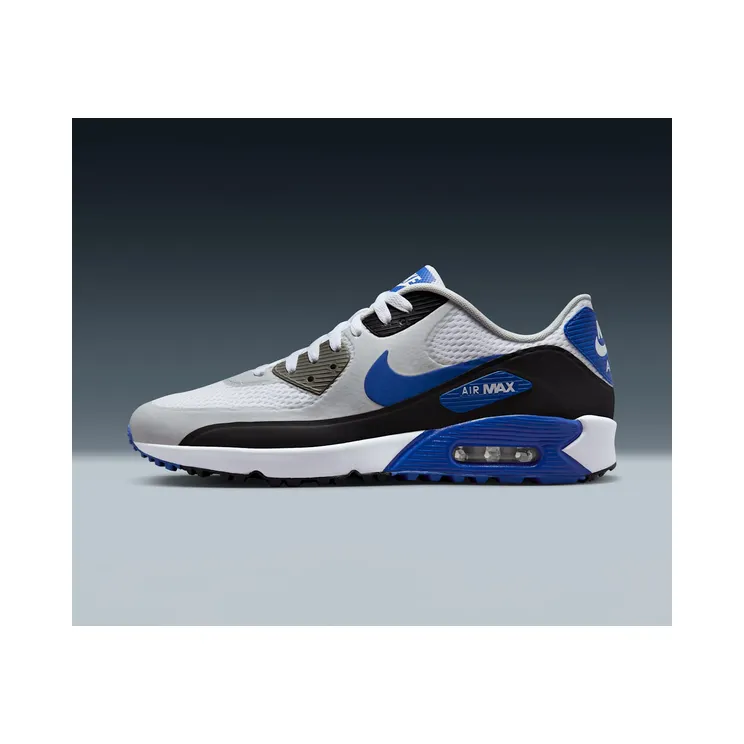 Nike Air Max 90 Golf “White / Black / Photon Dust / Game Royal” (DX5999-141)