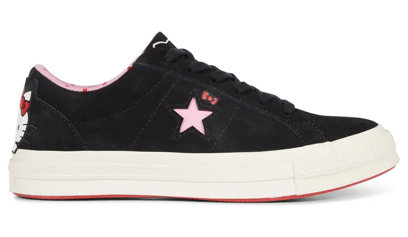 Converse One Star Ox Hello Kitty Black