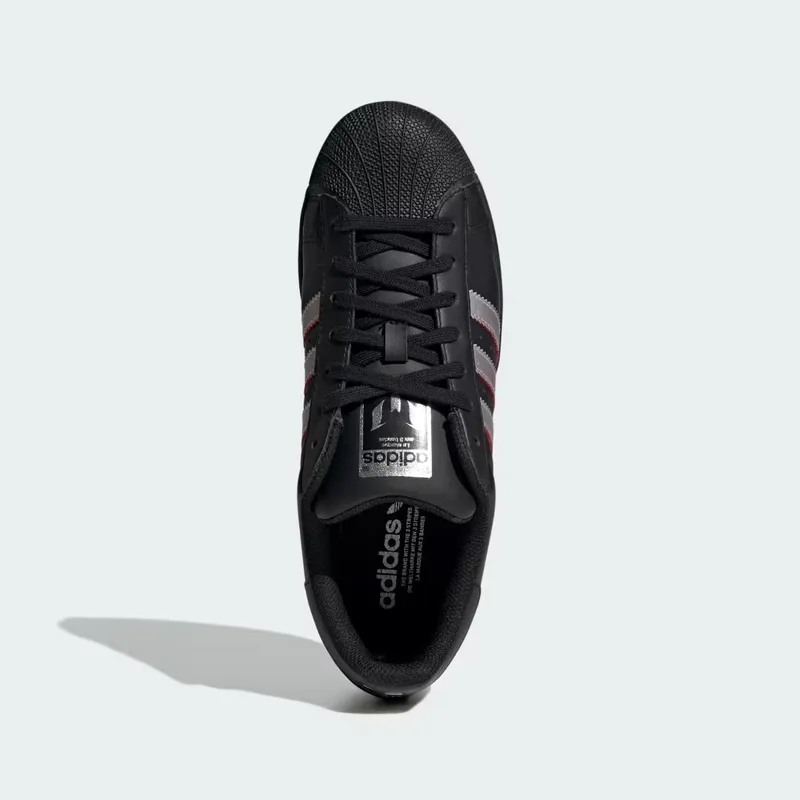 Adidas SUPERSTAR MESSI Core Black / Silver Metallic / Pure Ruby (KH5336)