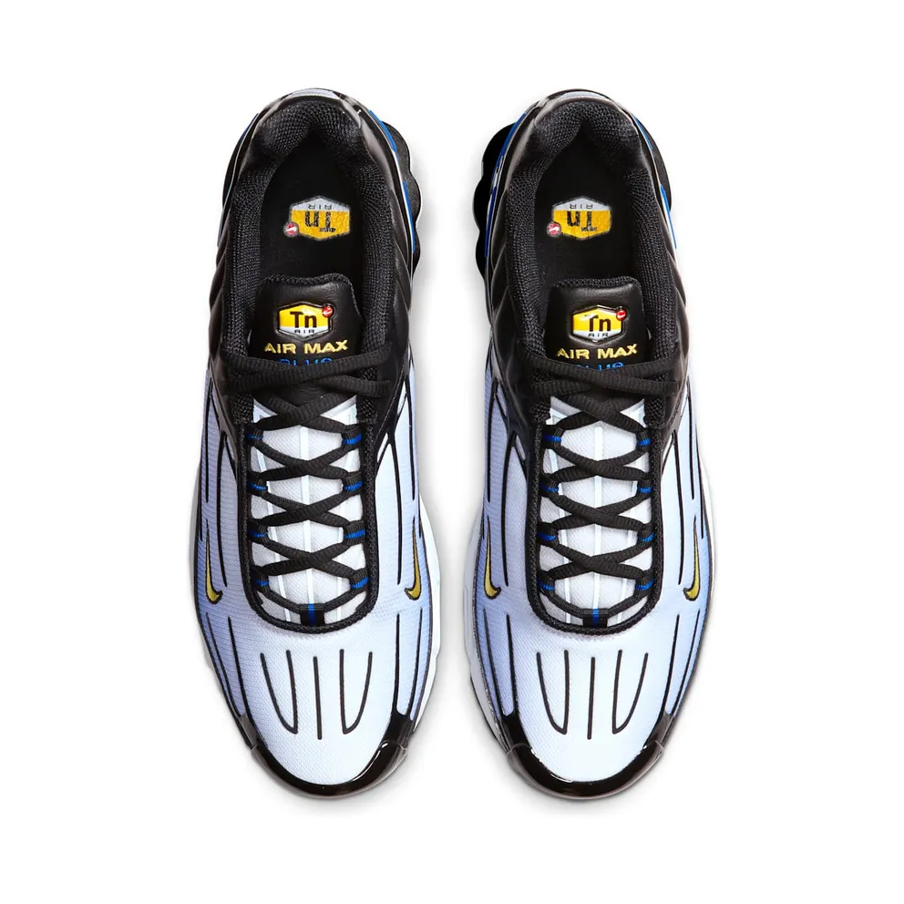 Nike Air Max Plus 3 Hyper Blue Black/Hyper Blue-Dynamic Yellow (CJ9684-001)