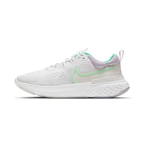 Nike React Miler 2 Grey “Platinum Tint / White / Green Glow” (CW7136-002)