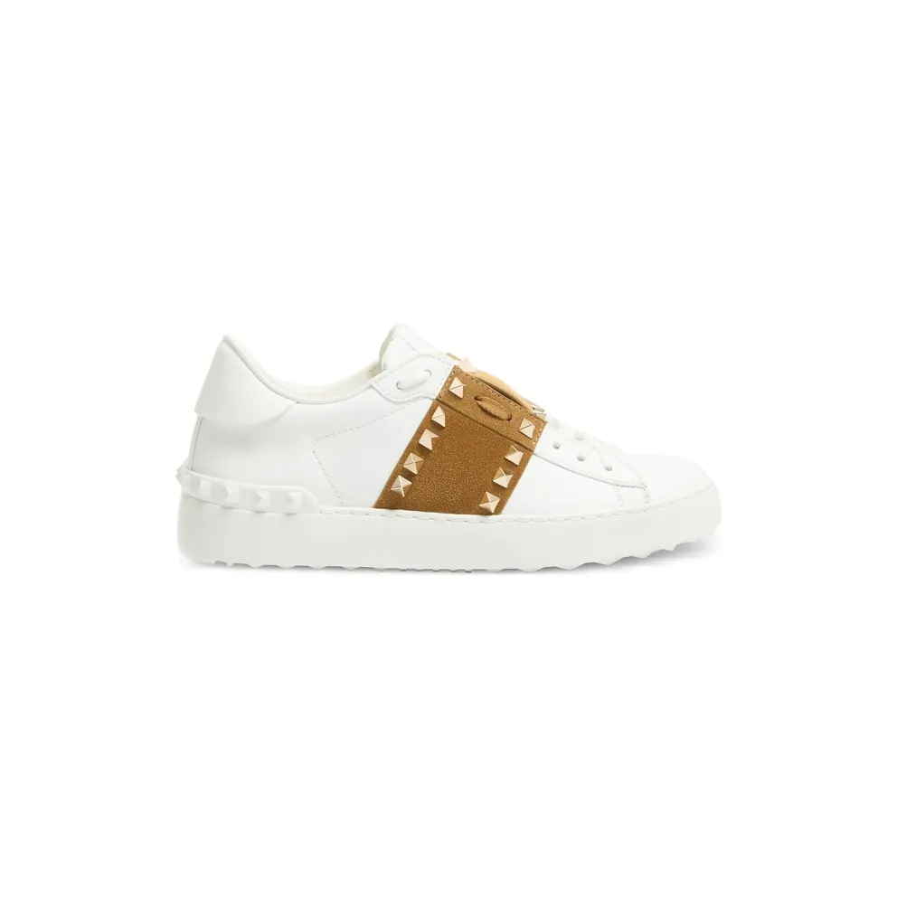 Valentino Garavani Rockstud Untitled “White/Brown” (9W2S0A01ZBV 3DZ)