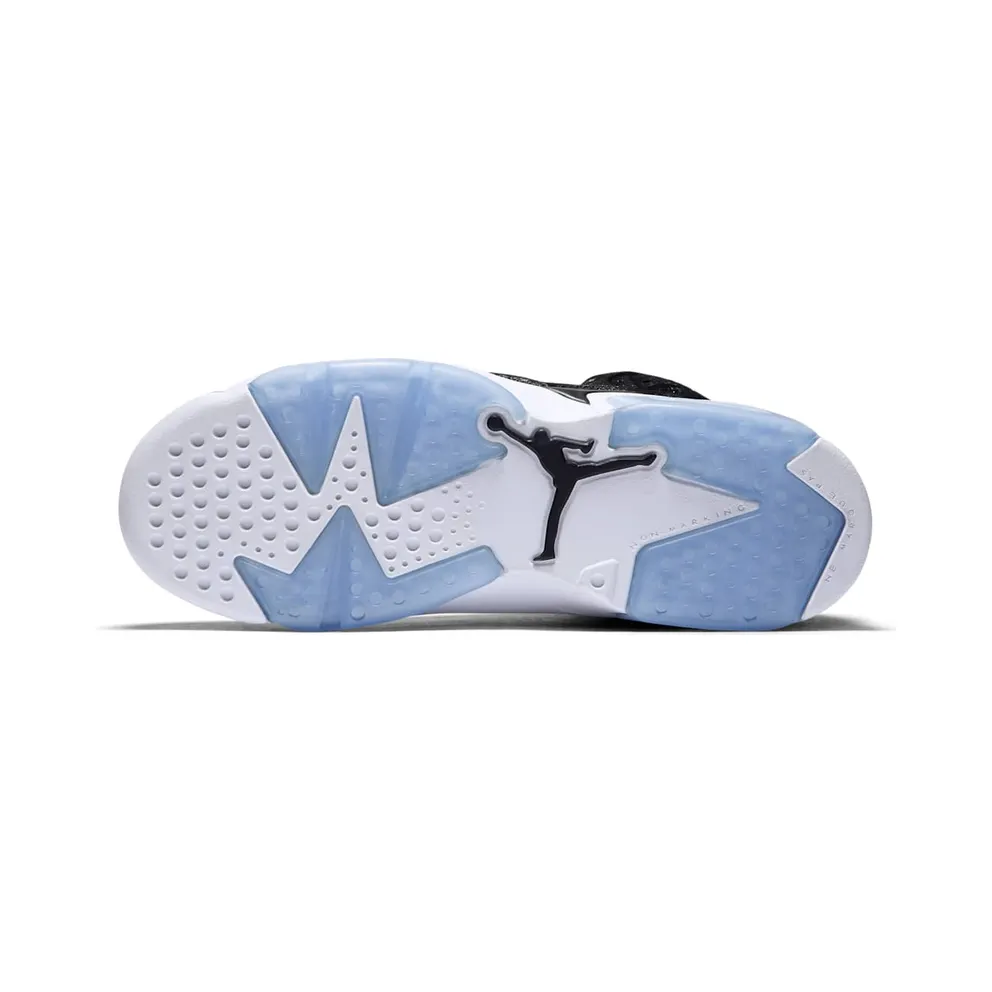 Jordan 6 Retro Heiress Black Suede (GS) Black/Black-White-Gym Red (881430-029)