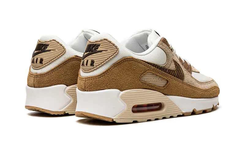 Nike AIR MAX 90 “Pale Ivory Snakeskin Swoosh” (DX9502-100)