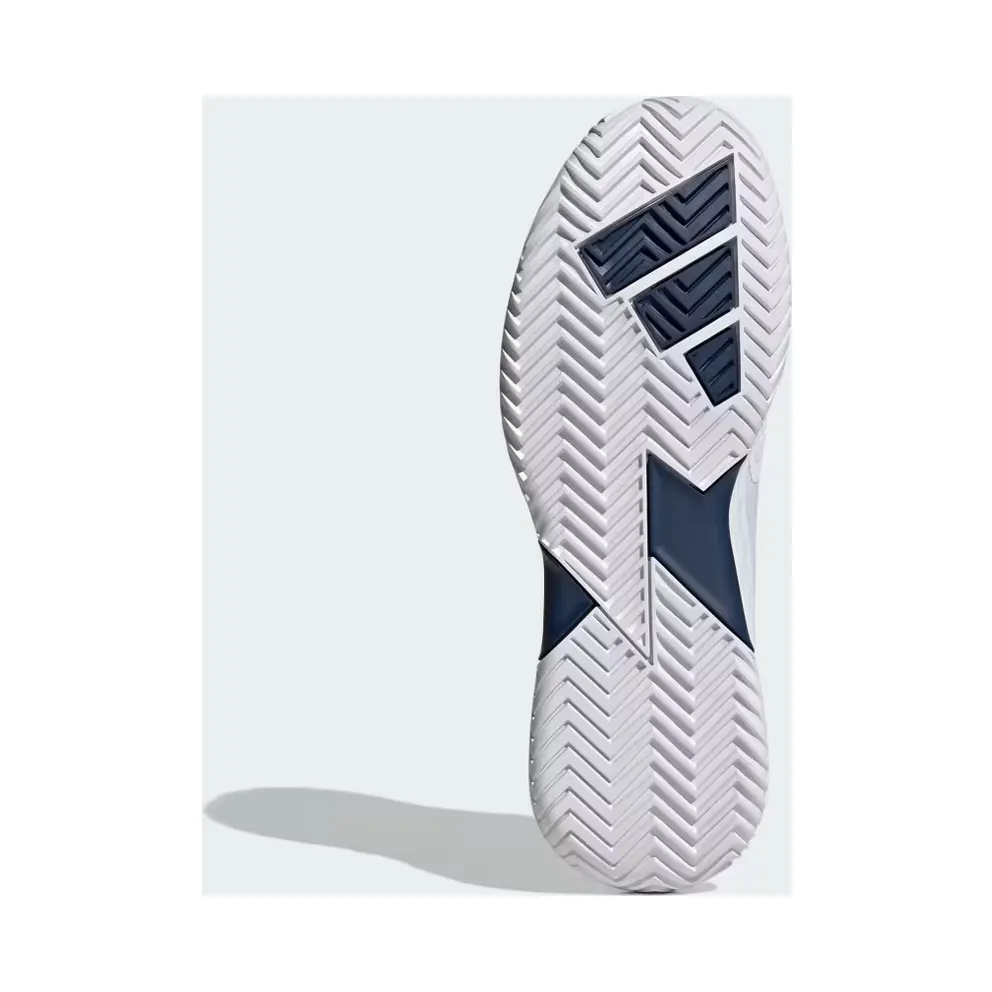 adidas Defiant Speed 2 Tennis “Cloud White / Dark Blue / Core Black” (JR1746)