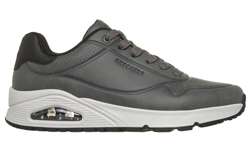 Skechers Uno “Vintage Steps Grey” (183366CHAR)