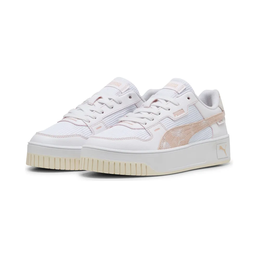 Puma Carina Street Lux Crafted Flowers “Puma White / Rose Quartz” (400403_01)