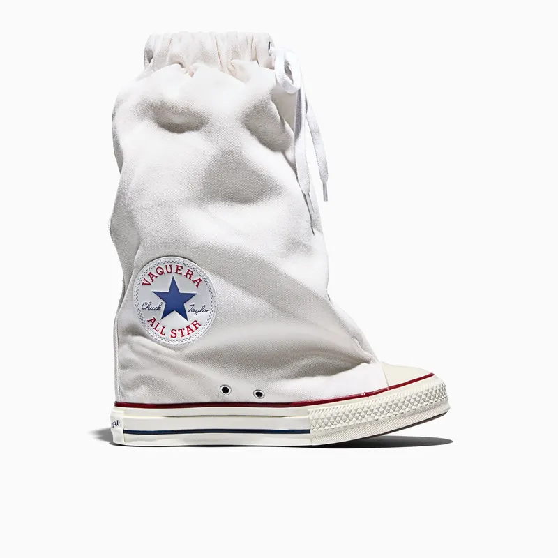 Vaquera x Converse (W) Chuck Taylor All Star XHi Slouch Wedge ‘White’ (A17686C)