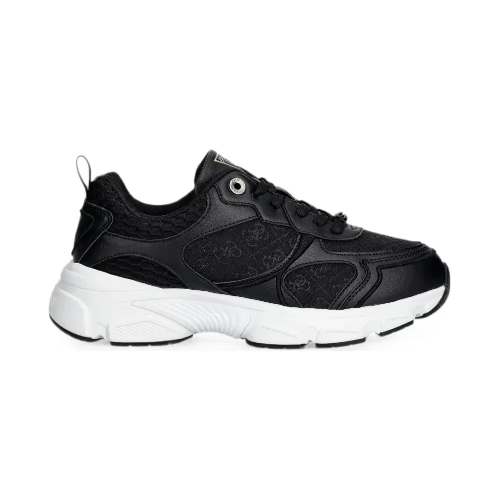 GUESS USA Indye logo running shoes – Black (FLTIDYELE12)