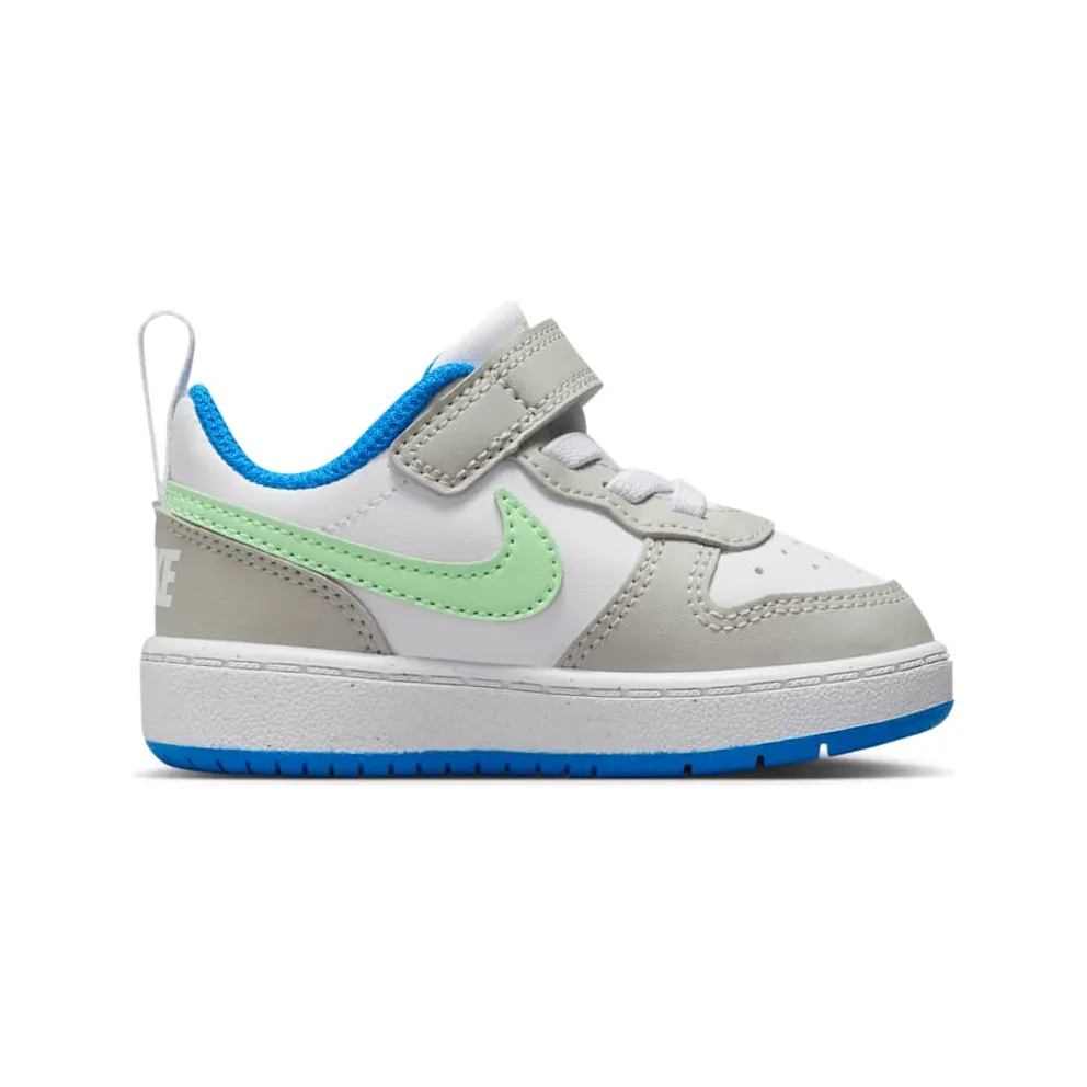 Nike Court Borough Low Recraft Light Iron Ore White Photo Blue Vapor Green (DV5458-005)