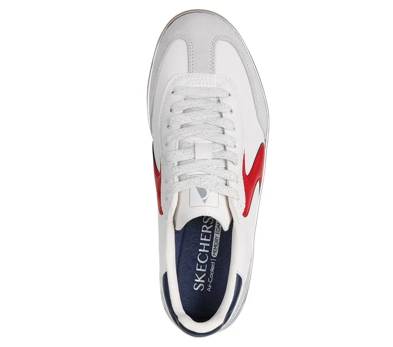 Skechers Hotshot – Living Luxe Sneaker White/Marine
