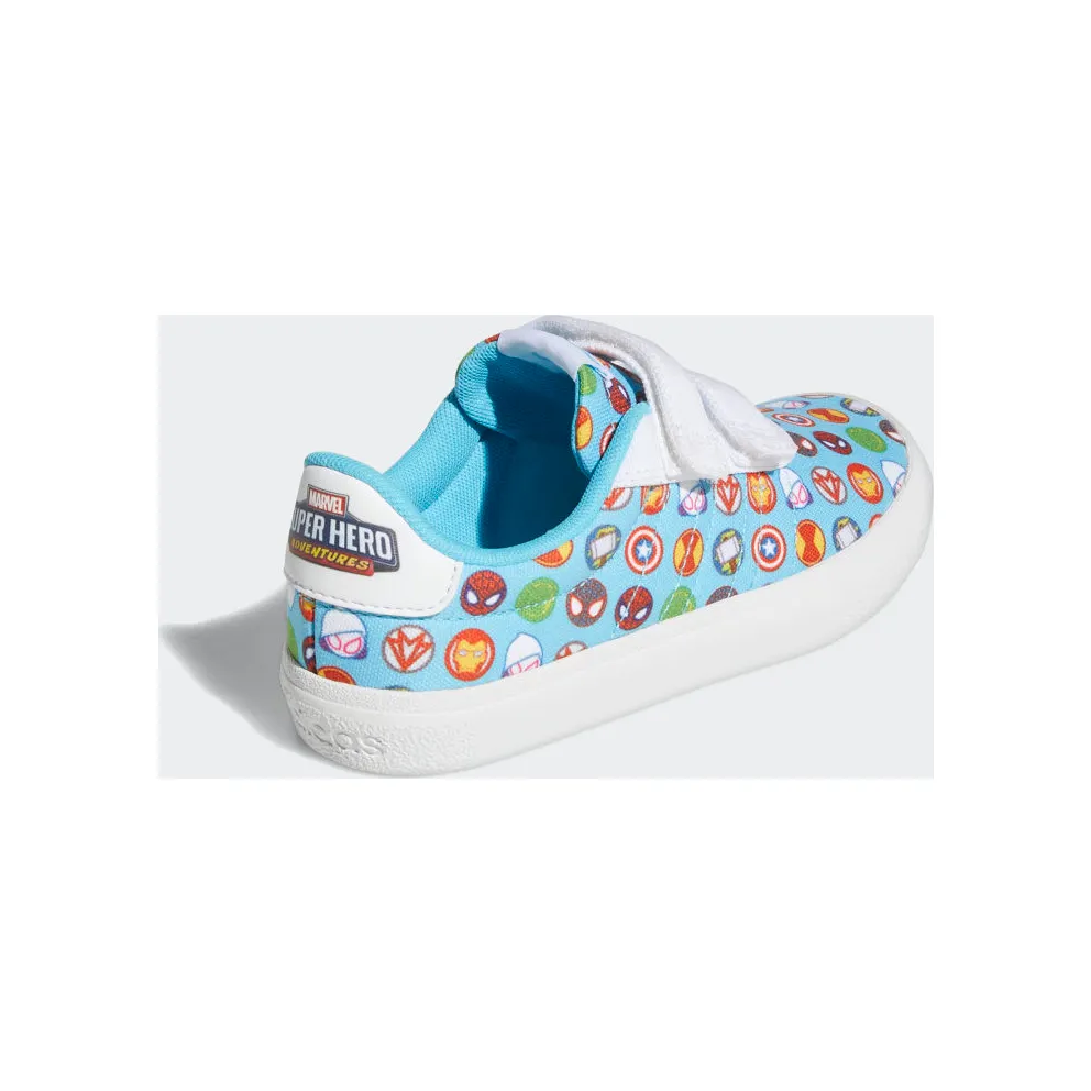 Adidas adidas x Marvel Super Hero Adventures Vulc Raid3r Cloud White / Bright Cyan / Bright Cyan (GY5527)
