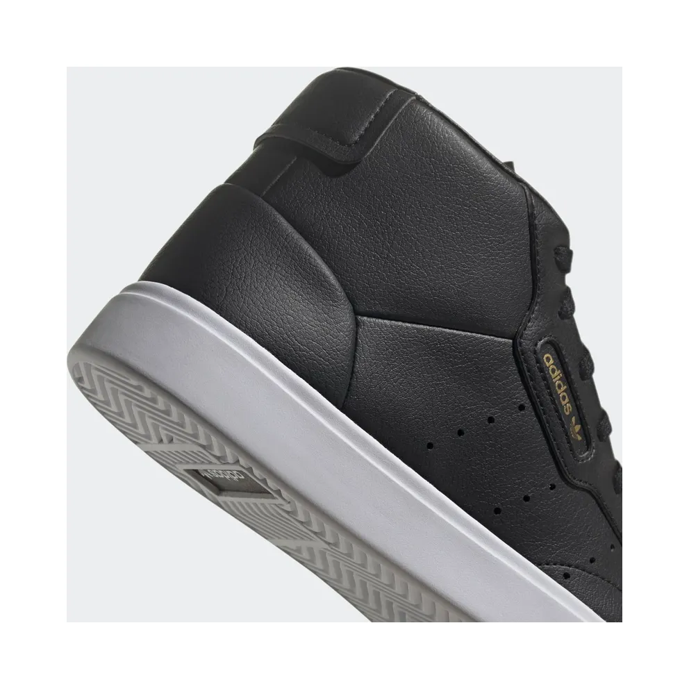 adidas Sleek Mid Core Black / Crystal White / Gold Metallic (GZ8070)