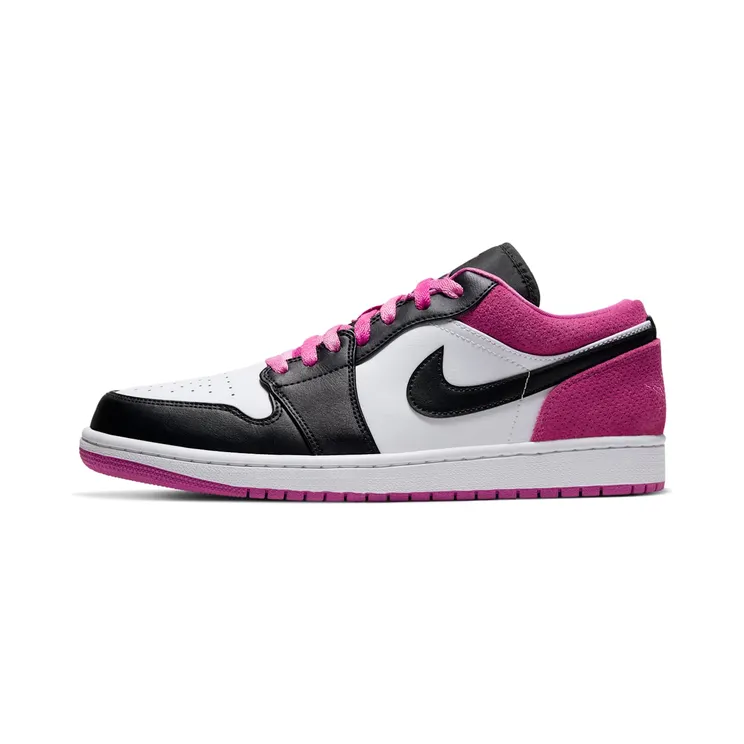 Air Jordan 1 Low SE “Black / Active Fuchsia / White” (CK3022-005)