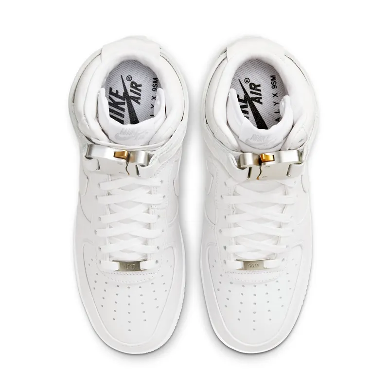 Nike x ALYX Air Force 1 High White/Metallic Silver/White (CQ4018-100)