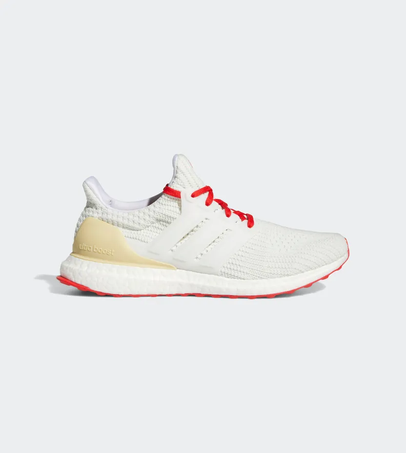 adidas Ultraboost 4 DNA White Tint / White Tint / Vivid Red (GY0285)