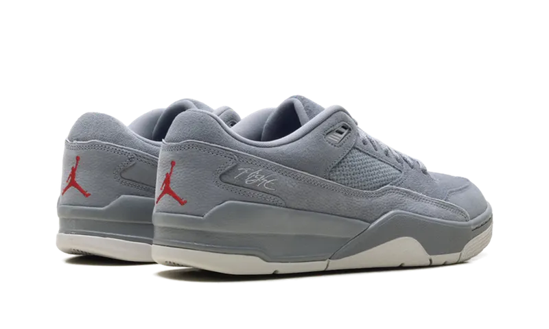 Jordan Flight Court “Cool Grey/Red” (HF3255-007)
