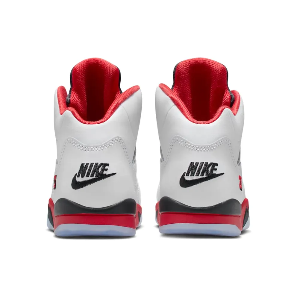 Air Jordan 5 PS “Fire Red – Black Tongue (2025)” (HQ7979-101)