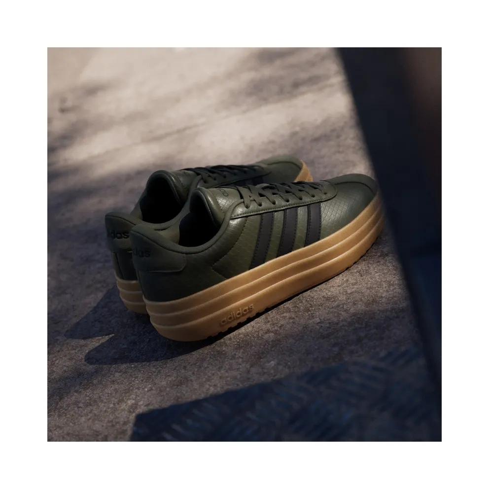 Adidas VL COURT BOLD-Shoes Olive Strata / Core Black / Gum (IH9138)