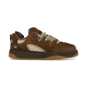 Dior B9S Skater ERL Brown Suede with Brown and Beige Dior Oblique Jacquard (3SN289ZTF_H767)